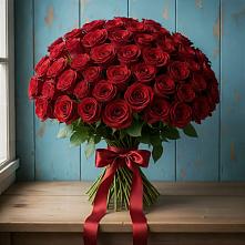 Букет Красные розы Блэк Меджик в Сурхахи