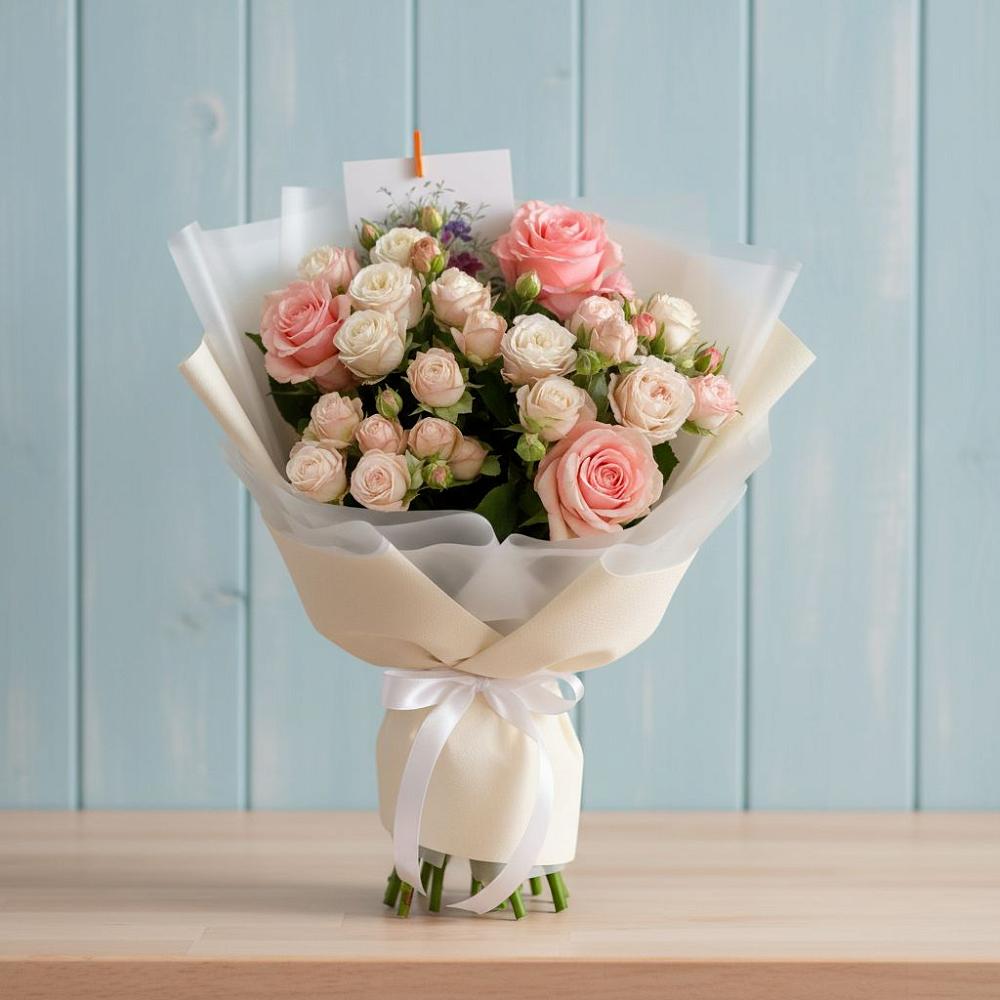 Букет цветов из: Розы в Сурхахи