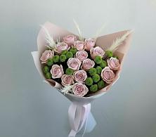 Букет цветов из:  Розы и Хризантемы в Сурхахи