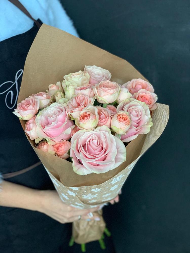 Букет цветов из: Хризантемы и Розы в Сурхахи