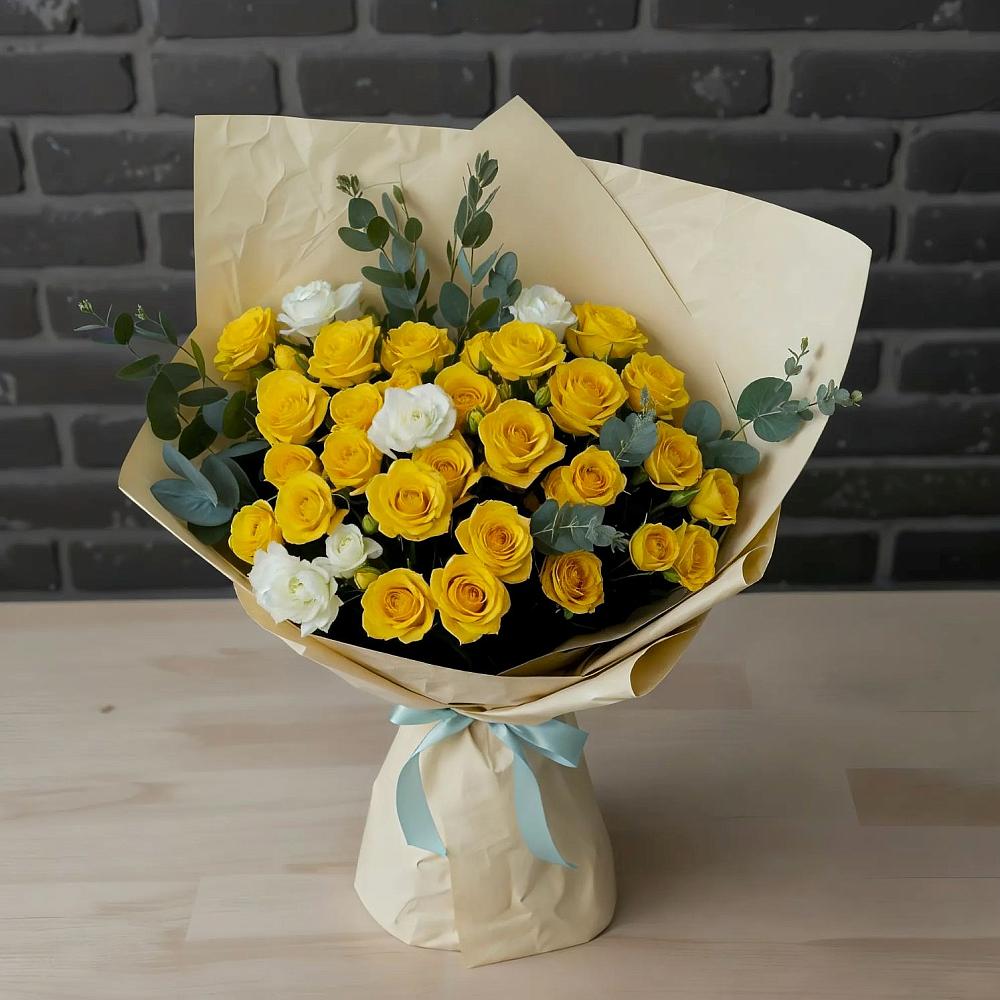 Букет цветов из: Розы в Сурхахи