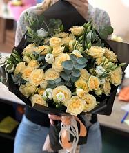 Букет цветов из:  Розы и Лизиантусы #REPLACE_PRED# Сурхахи