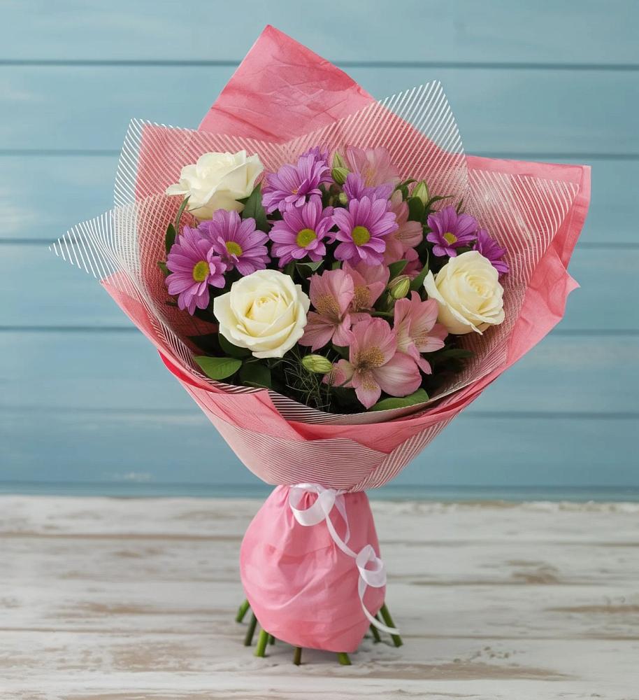 Букет цветов из: Герберы в Сурхахи