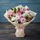 Букет цветов из: Хризантемы, Альстромерии и Розы в Сурхахи